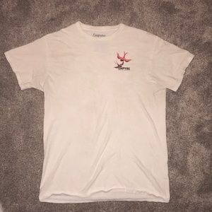 Empyre Shirts - white EMPYRE bird logo tee Empyre Shirts - white EMPYRE bird logo tee
